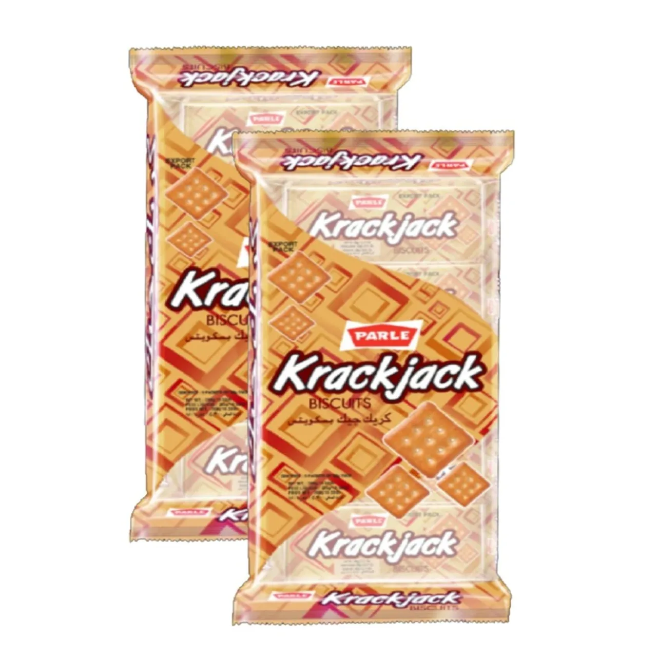 Parle بسكويت Krackjack عبوة اقتصادية 5+5
