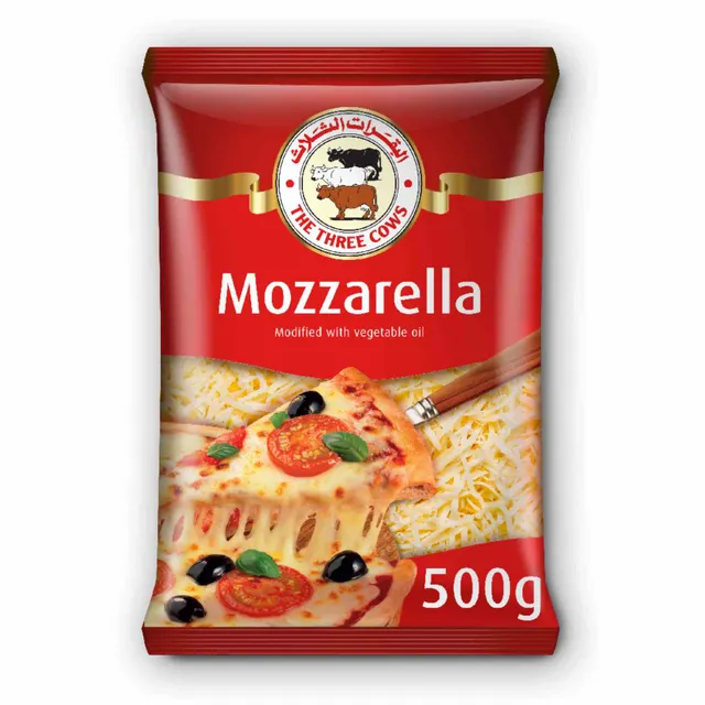 The Three Cows Mozzarella Shredded Cheese