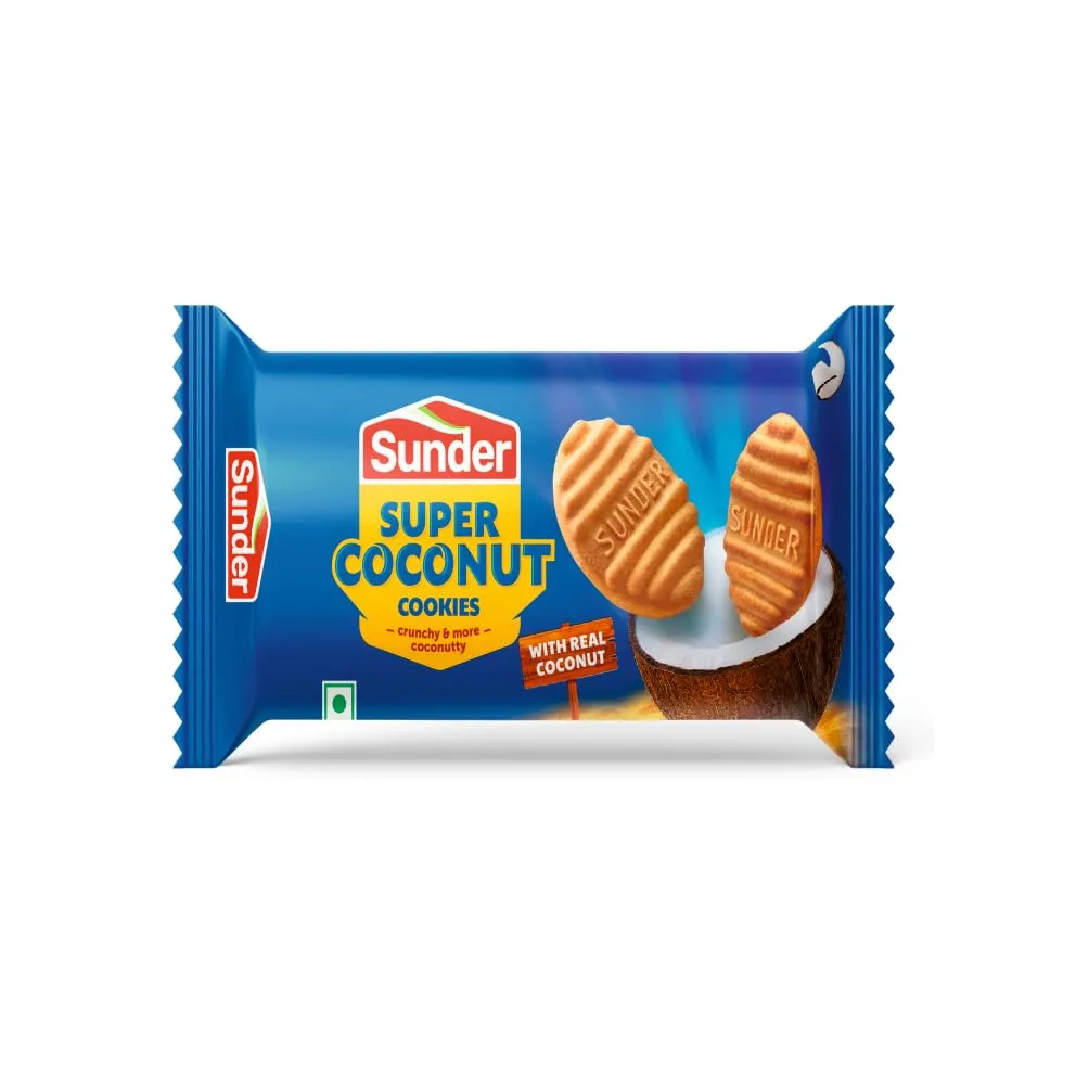 Sunder كوكيز بجوز الهند سوبر