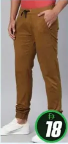Mens 4 Pocket Jogger Pant