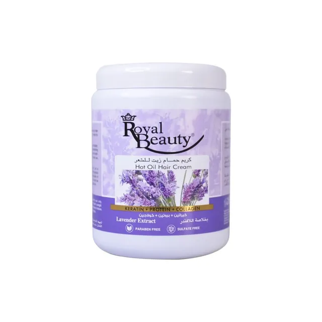 Royal Beauty Hot Oil Hair Cream Lavender