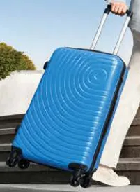 ABS 4Wheel Hard Trolley Assorted