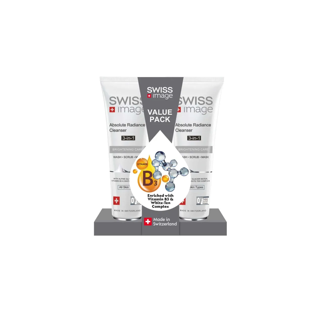 Swiss Image منظف مشرق 3In1