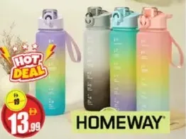 Homeway قارورة ماء DAILY-TRACKER