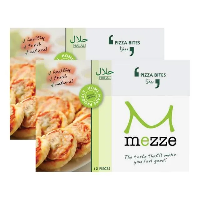 Lebanese Mezze قطع البيتزا