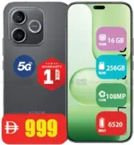 Honor 600 Lite بذاكرة 16GB RAM وسعة 256GB ROM وشبكة 5G وكاميرا 108MP وبطارية 6520 mAh