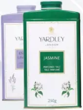 Yardley بودرة تلك 2x250gm