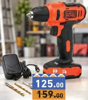 Black&Decker مثقاب مفك بترس واحد