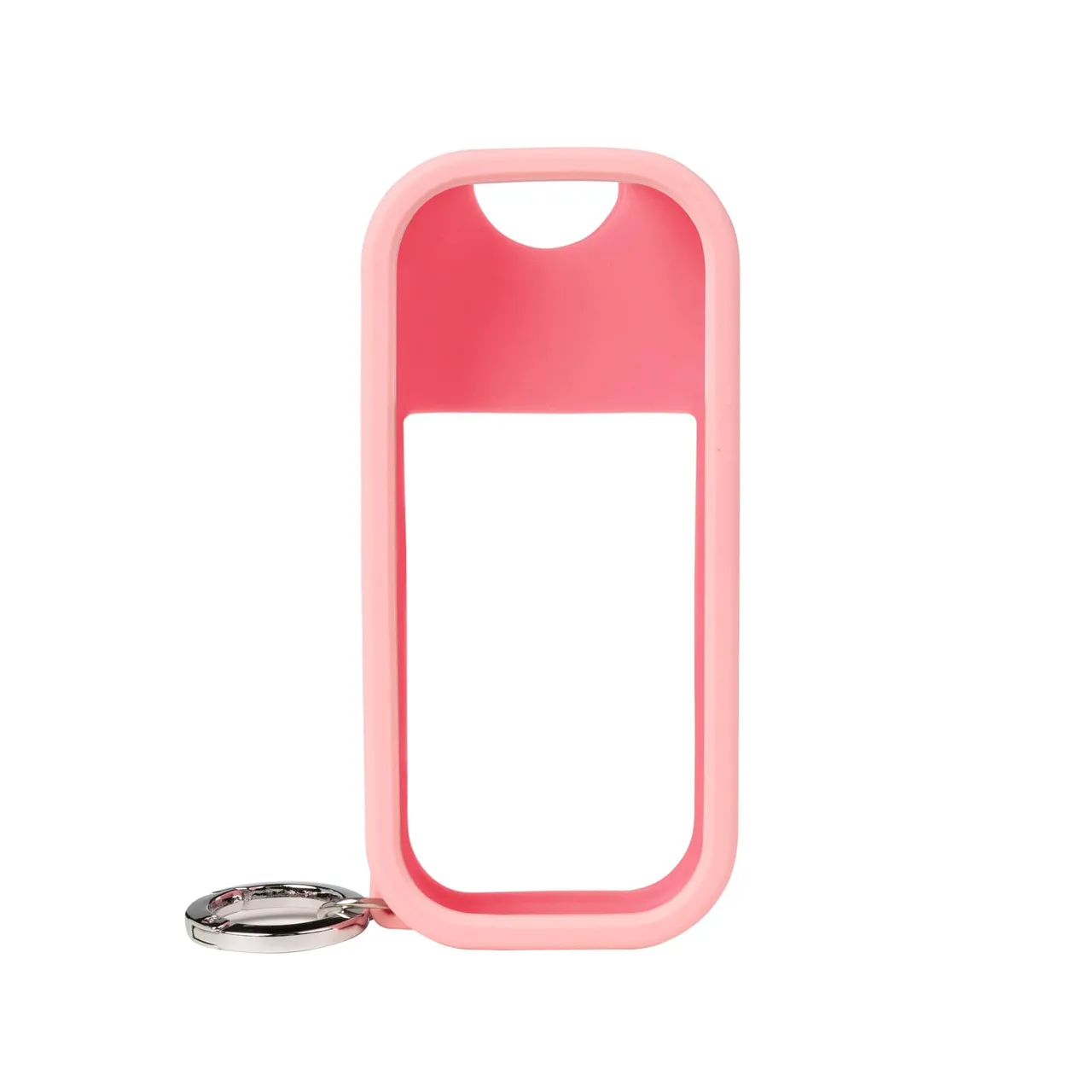 Touchland جراب سيليكون لرذاذ الجسم مع ميدالية مفاتيح، 2 FL OZ - لون Blush Coral