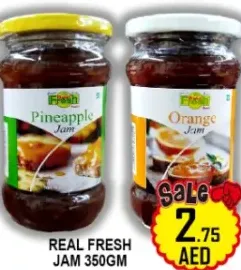 Real Fresh Jam Pineapple / Orange