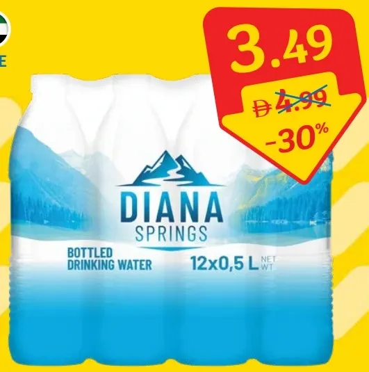 Diana Springs مياه شرب معبأة