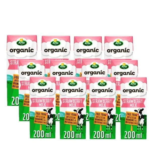 Arla Organic Strawberry Milk