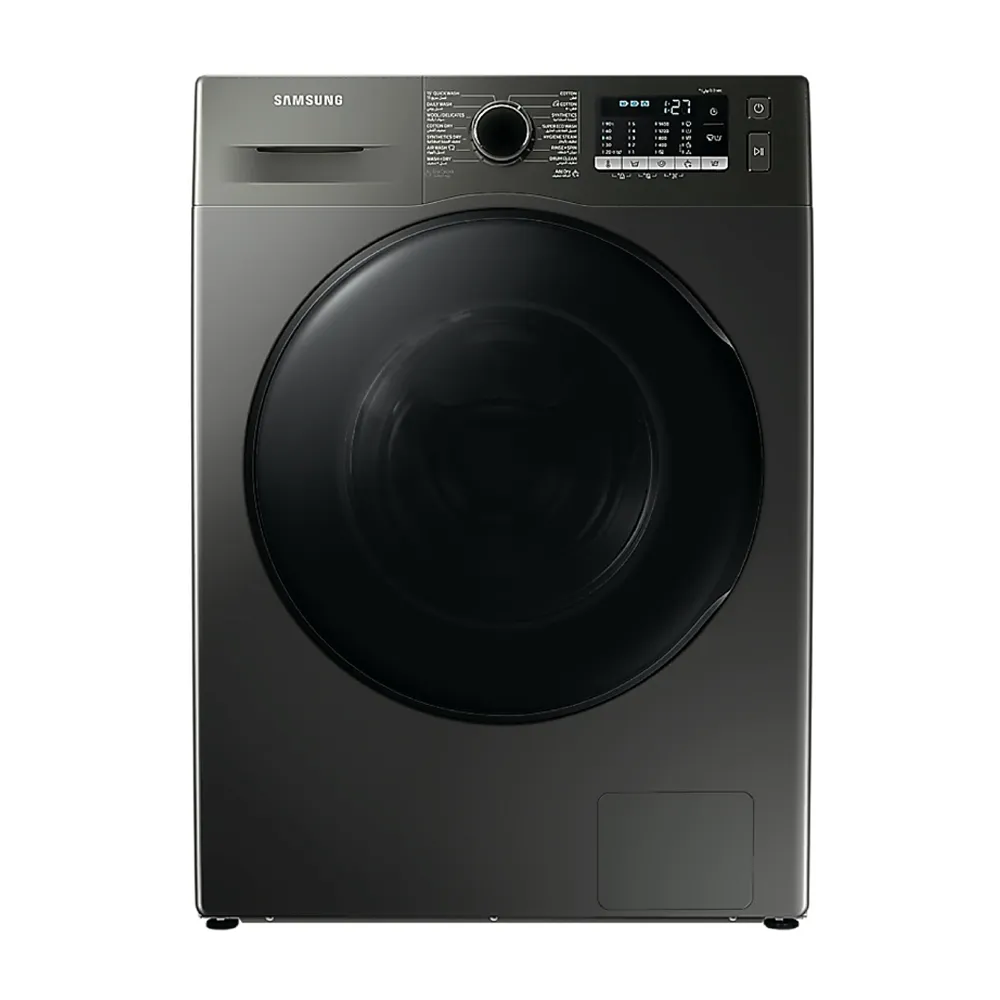 Samsung / غسالة ونشافة | نشافة | 1400 RPM | إيكوببل | WD80TA046BX-GU | لون إينوكس