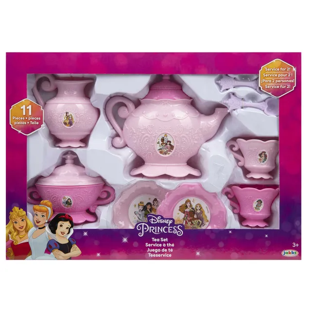 Jakks Dprincess Tea Set Value 11Pcs