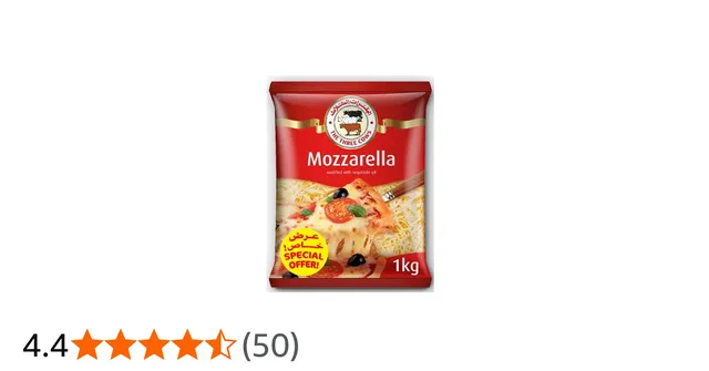 Three Cows Shredded Mozzarella Cheese