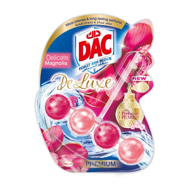 Dac Toilet Cleaner Rim Block Deluxe Magnolia