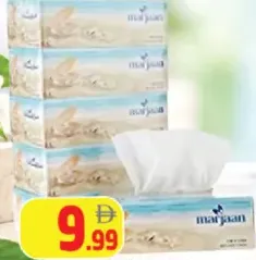 Marjaan facial tissue
