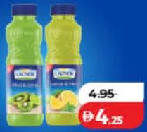 Lacnor Juice Kiwi & Lime/Lemon & Mint