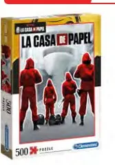 Clementoni Netflix The Money Heist Jigsaw Puzzle Multicolor