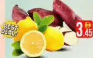 بطاطا حلوة / ليمون
