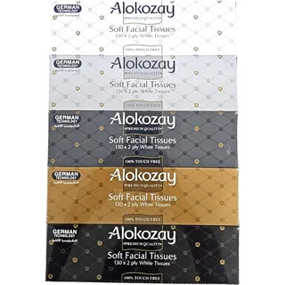 Alokozay مناديل وجه ناعمة بلو سكاي