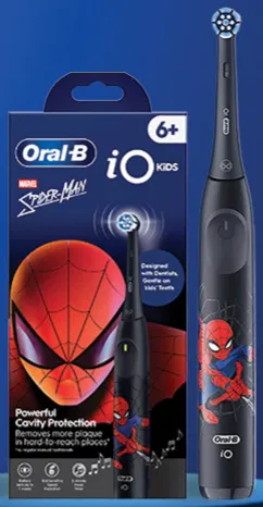 Oral-B iO2 Kids Electric Toothbrush iOS2K.1H9.0 SPIDERMAN