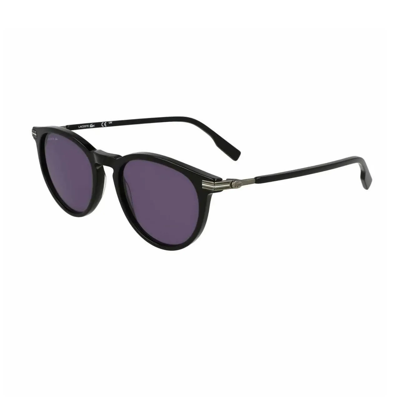 Lacoste نظارة شمسية دائرية للجنسين، أسود، L6034S 5119 001