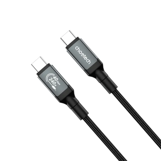 Choetech USB4 240W USB-C to USB-C Cable, 1.2m, XCC-1040