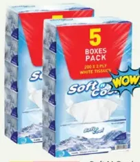 Soft n Cool Facial Tissue 2 Ply