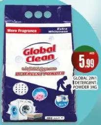 Global Clean 2In1 Detergent Powder