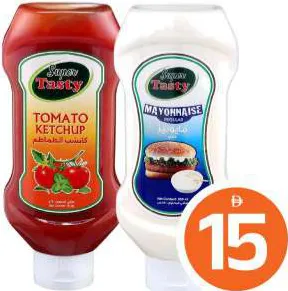 Super Tasty Ketchup + Mayo