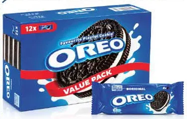 Oreo اوريو بسكويت بالكريمة الاصلية