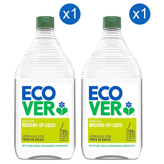 Ecover Washing-Up, Lemon and Aloe Vera, Liquid