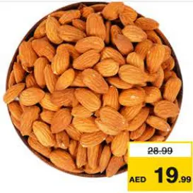 لوز نيء