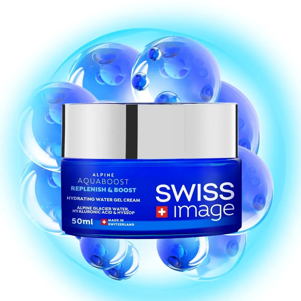 Swiss Image مرطب وجه جل مائي مرطب Aquaboost بحمض الهيالورونيك