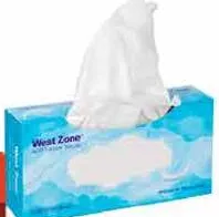 West Zone Soft Facial Tissue For Car Doors