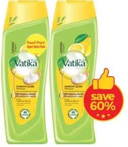 Dabur Vatika شامبو كلير متنوع