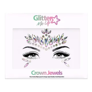 Glitter Me Up Crown Face Jewels
