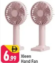 Xleen مروحة يدوية