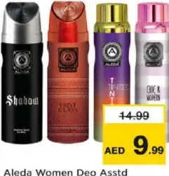 Aleda Women Deo Assorted