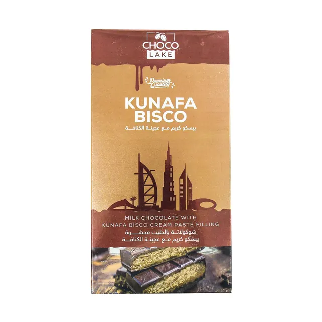 Choco Lake Kunafa Bisco Milk Chocolate