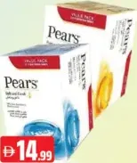 Pears صابون بيرز النقي واللطيف