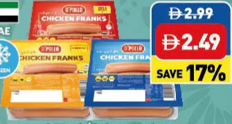 D'Pollo Chicken Franks Original