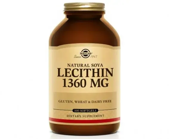solgar Lecithin 1360mg, 100 Softgels