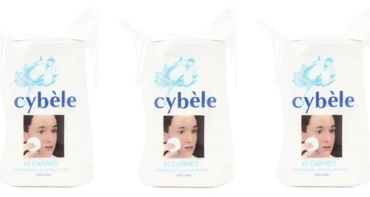 فوط مربعة Cybele - 3 x 40pc