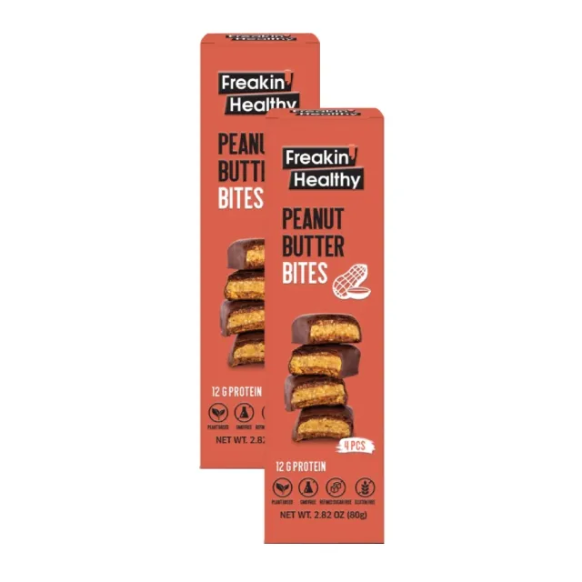 Freakin' Healthy Nut Butter Bites Peanut