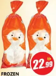 Frozen Whole Duck