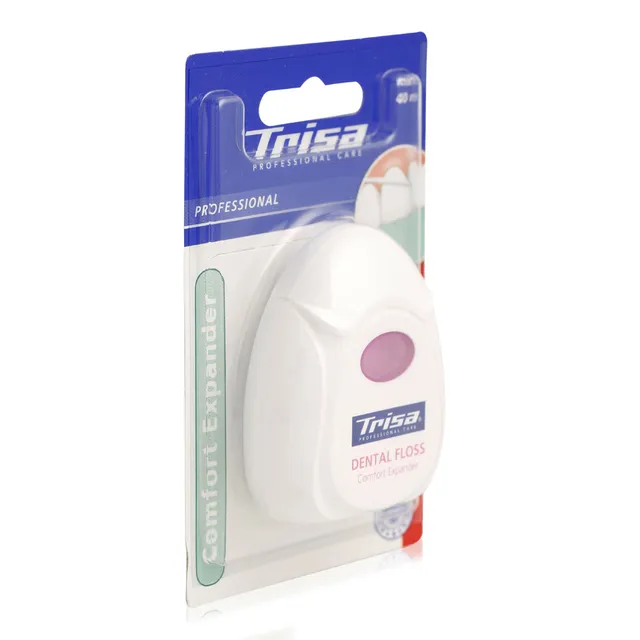 Trisa Mint Super Tape Dental Floss Riser - 40 M