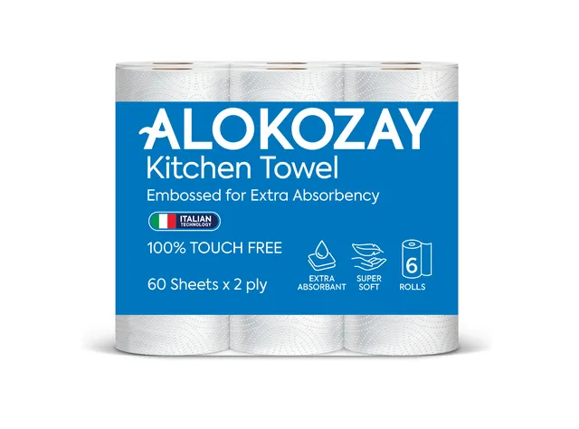 Alokozay Kitchen Towel 60`S 6Rolls