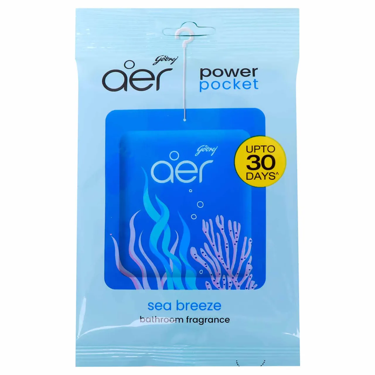 Godrej معطر الحمام بعبير نسيم البحر Power Pocket Aer